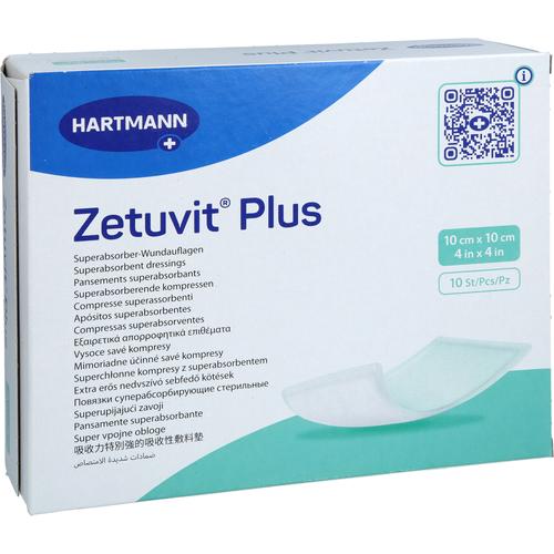 Zetuvit Plus Extrastarke Saugkompr.steril 10x10 cm 10 St Param bei onfy.de kaufen 20025634