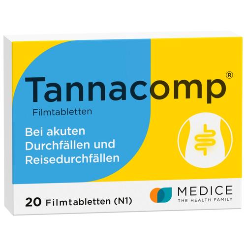 Tannacomp bei akutem Durchfall & Bauchkrämpfen 20 St MEDICE Arzneimittel Pütter bei onfy.de kaufen 01900332