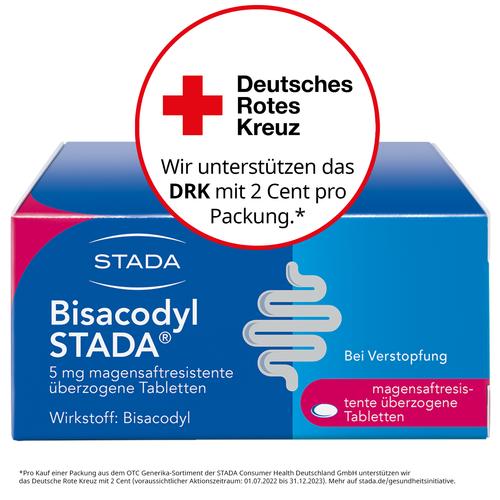 Bisacodyl Stada 5 mg Magensaftresis.überzog.tab 100 St STADA Consumer Health Deutschland bei onfy.de kaufen 17483066