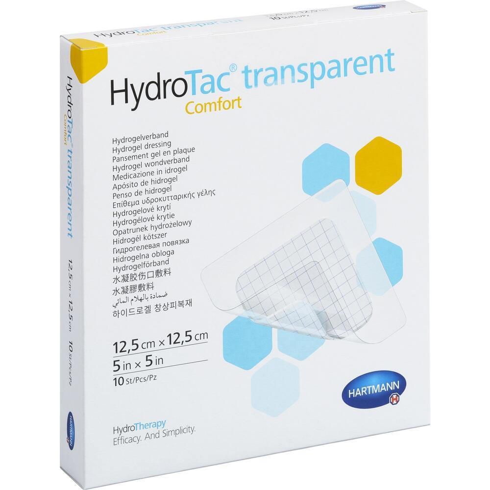 Hydrotac Transparent Comfort 12.5 cm x 12.5 cm null