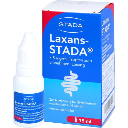 Laxans-Stada 7.5 mg Tropfen Zum Einnehmen 15 ml STADA Consumer Health Deutschland bei onfy.de kaufen 18701447