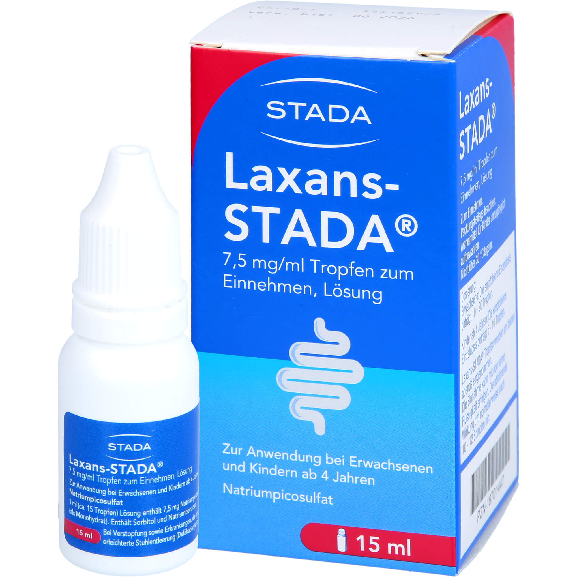Laxans-Stada 7.5 mg Tropfen Zum Einnehmen 15 ml STADA Consumer Health Deutschland bei onfy.de kaufen 18701447