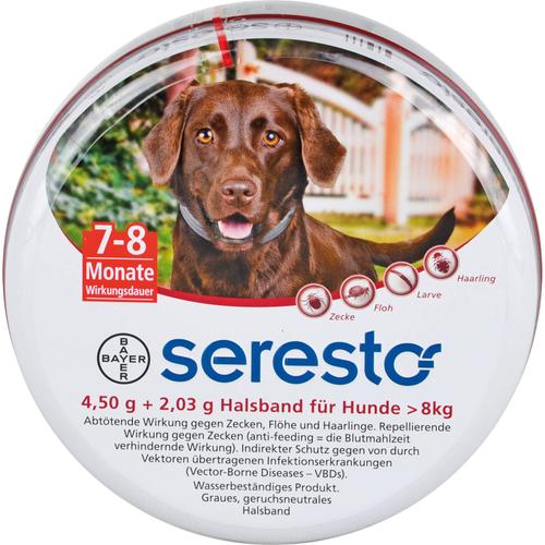 Seresto 4.5+2.03 Hund Ab 8 1 St Elanco Deutschland Gmbh bei onfy.de kaufen 09315490