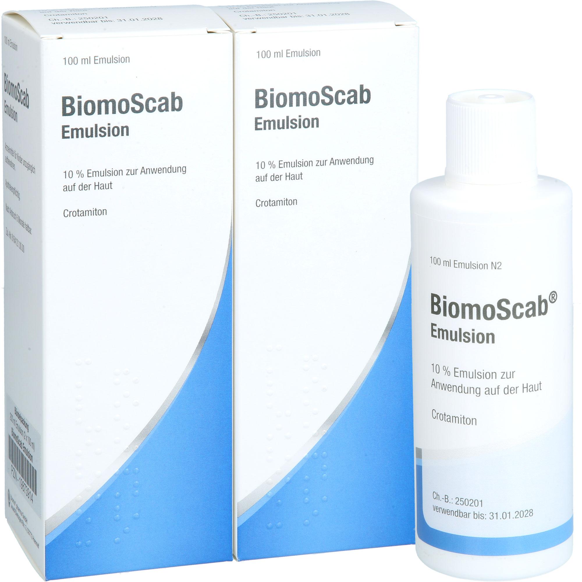 Biomoscab Emulsion 200 ml biomo pharma bei onfy.de kaufen 19873914
