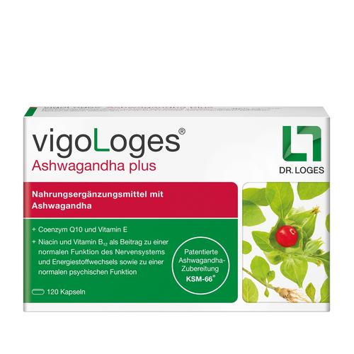 Vigologes Ashwagandha Plus 60 St Dr. Loges bei onfy.de kaufen 16901395