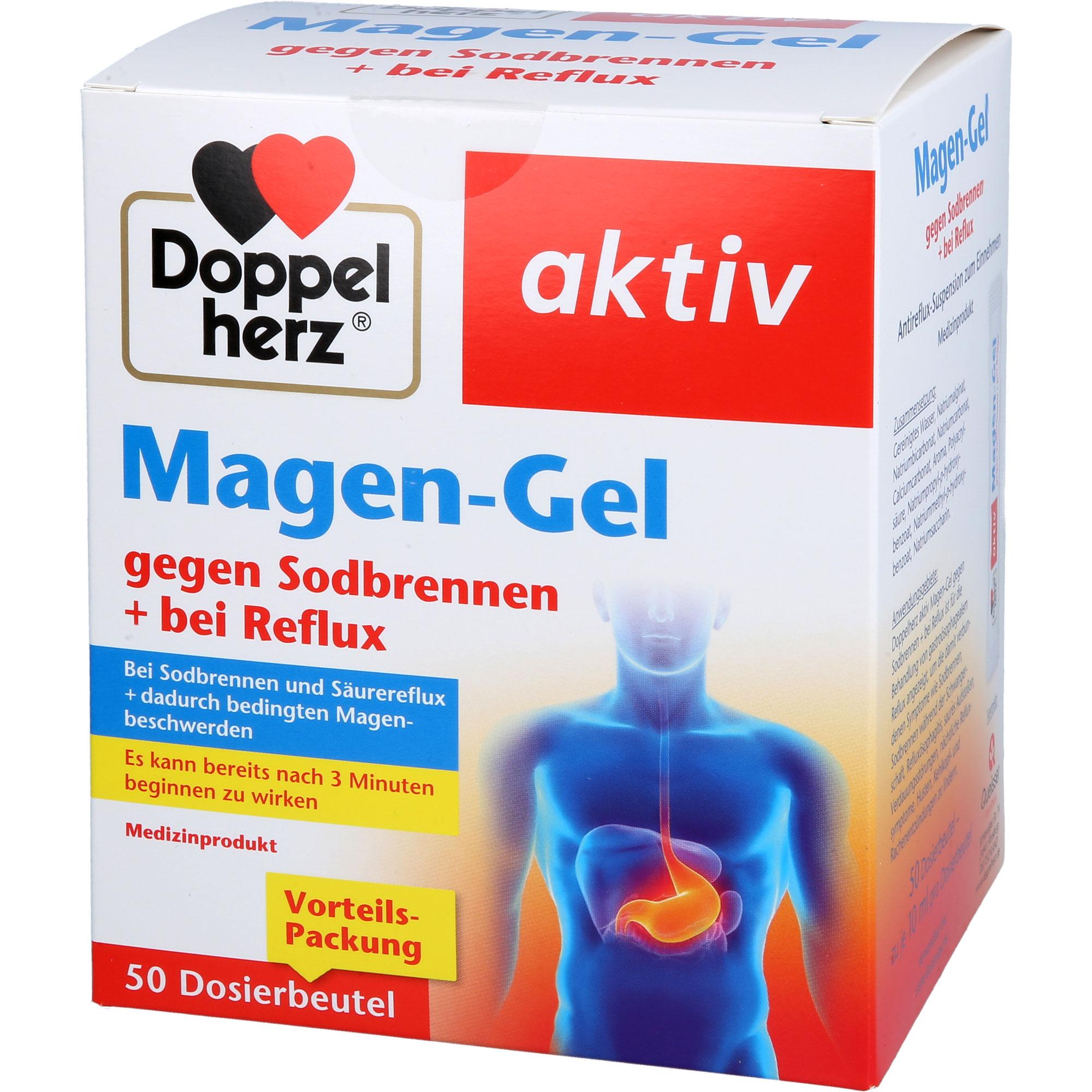Doppelherz Magen-Gel gegen Sodbrennen + bei Reflux 50x10 ml Queisser Pharma bei onfy.de kaufen 19282691