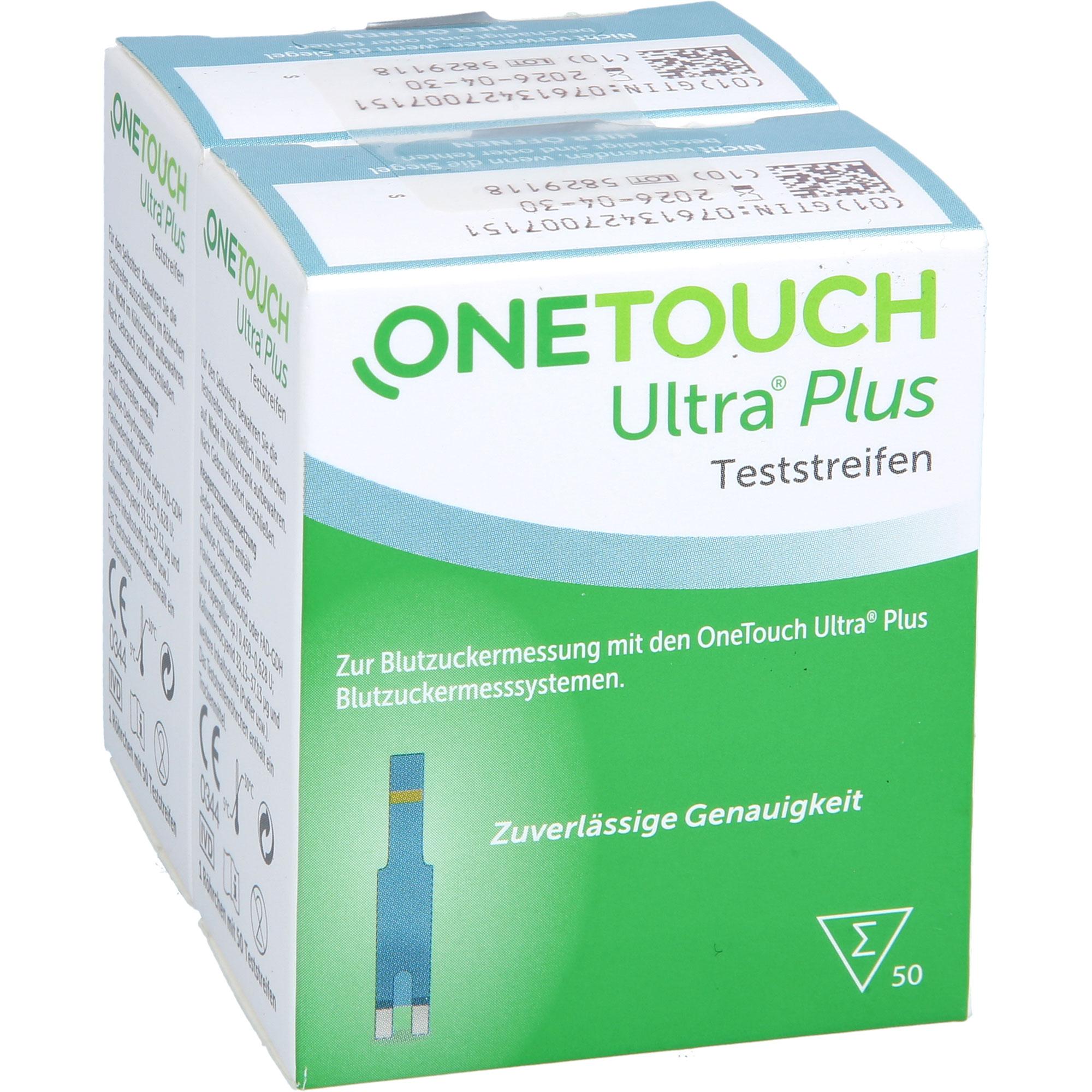 One Touch Ultra Plus Teststreifen 100 St kohlpharma bei onfy.de kaufen 19178025