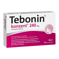 Tebonin Konzent 240mg Filmtabletten null