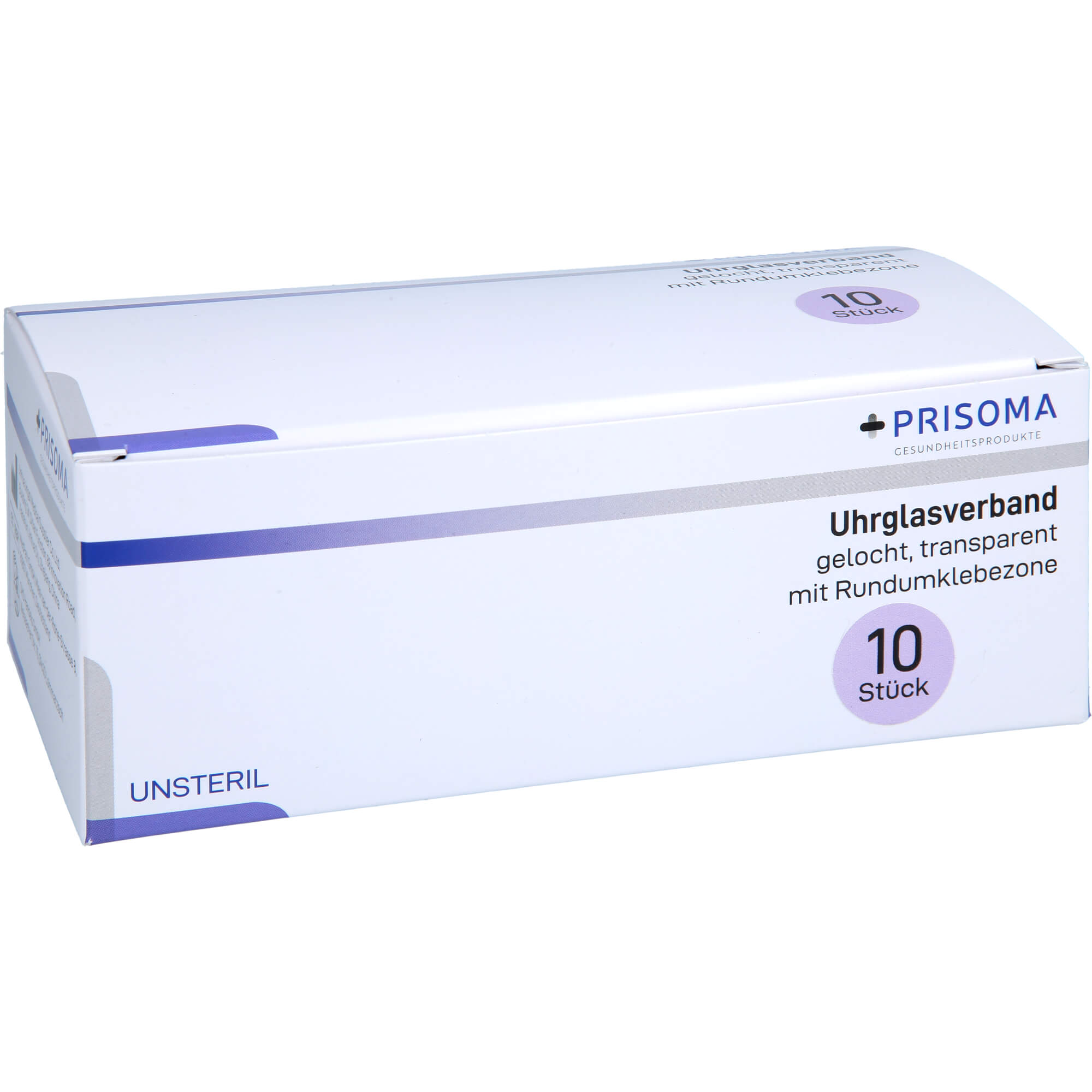 Uhrglasverband Prisoma Unsteril Gelocht 10 St + Prisoma bei onfy.de kaufen 19278459