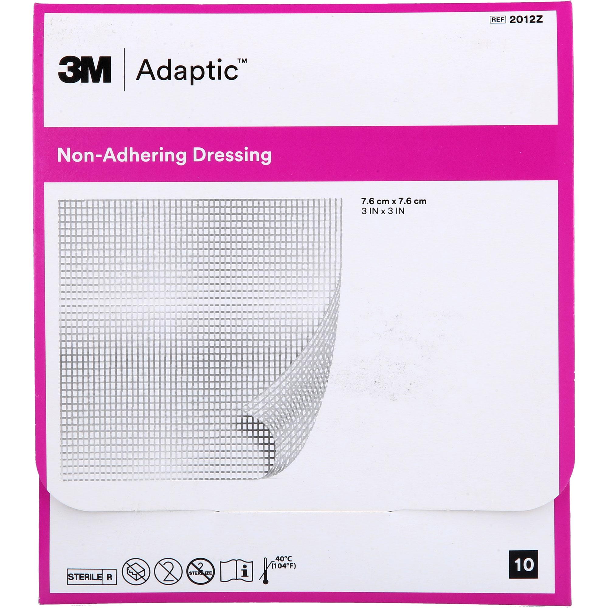 Adaptic 7.6x7.6 cm Feuchte Wundauflage null