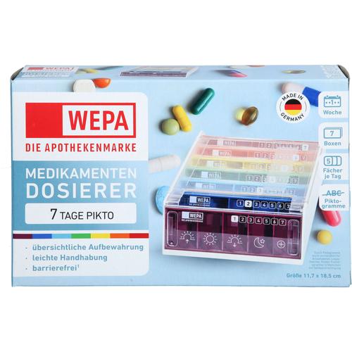 Wepa 7 Tage Wochenmagazin Regenbogen/Piktogramme 1 St WEPA Apothekenbedarf bei onfy.de kaufen 18877962