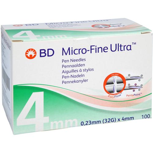 Bd Micro-Fine Ultra Pen-Nadeln 0.23x4 Mm 32 G 100 St adequapharm bei onfy.de kaufen 19372141