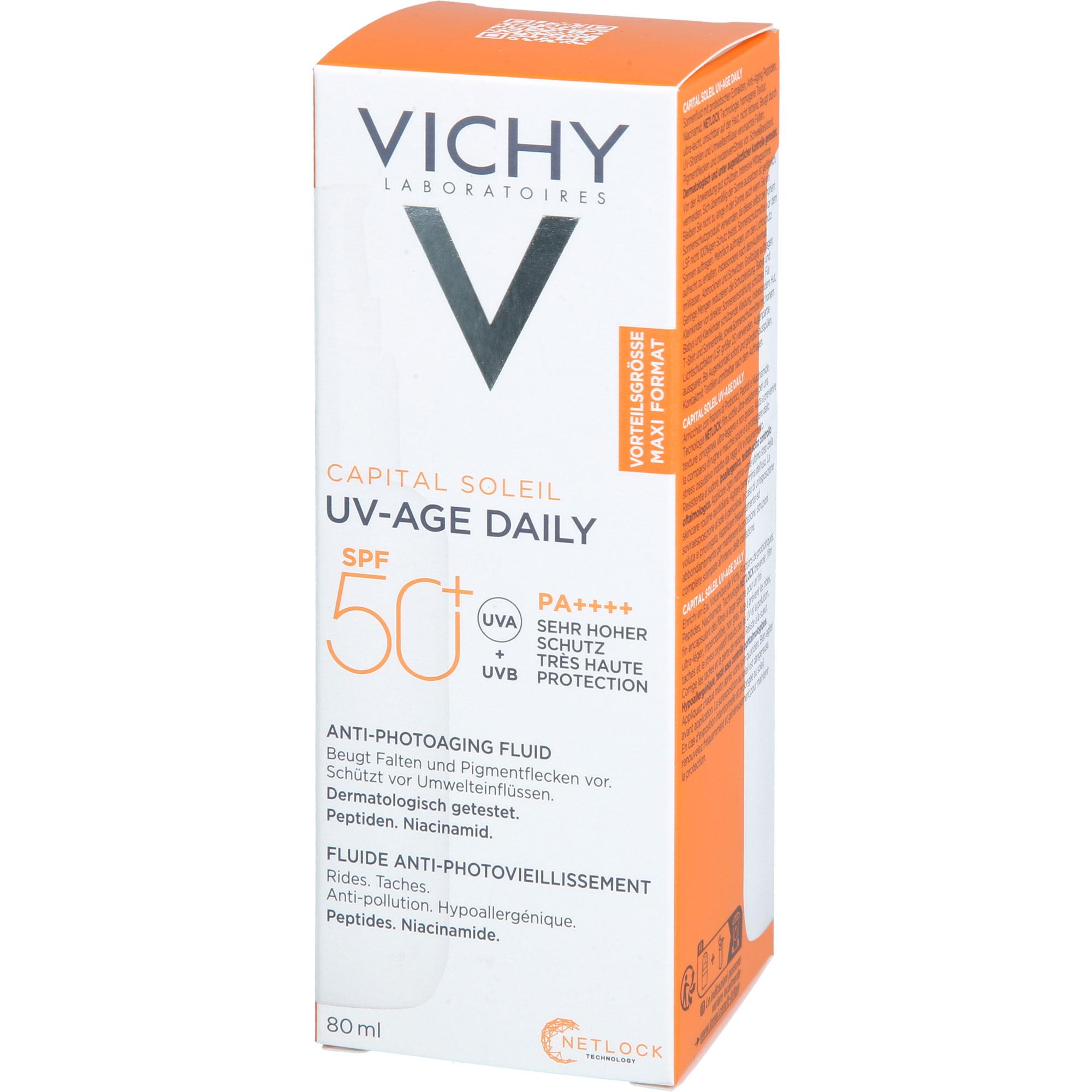 Vichy Capital Soleil Uv-Age Daily LSF 50+ 80 ml L'Oreal Deutschland GmbH Geschäftsbereich VICHY bei onfy.de kaufen 19390966