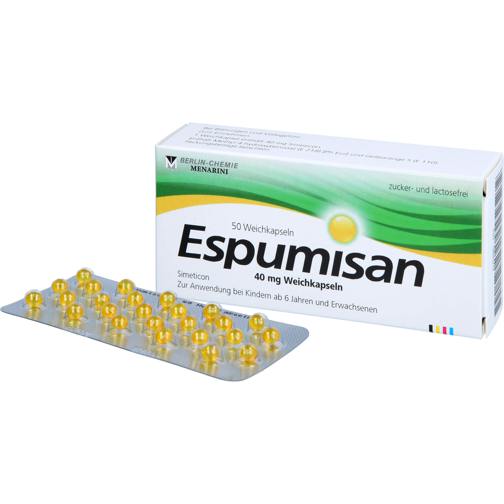 Espumisan 40 mg Weichkapseln 50 St EurimPharm Arzneimittel bei onfy.de kaufen 18840232