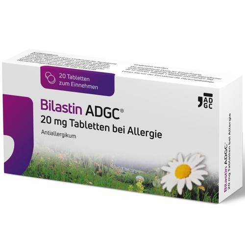 Bilastin Adgc 20 mg Tabletten bei Allergie 20 St Zentiva Pharma bei onfy.de kaufen 19427468