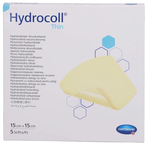 Hydrocoll Thin Wundverband 15x15 cm 5 St Crosp Medical bei onfy.de kaufen 18152615