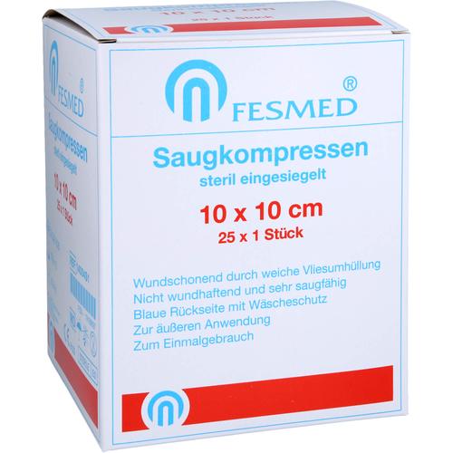 Saugkompresse Steril Fesmed 10x10 cm 25x1 St FESMED Verbandmittel bei onfy.de kaufen 19188897