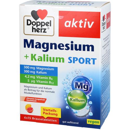 Doppelherz Magnesium + Kalium Sport 6x15 St Queisser Pharma bei onfy.de kaufen 19068897