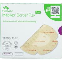Mepilex Border Flex Schaumverb.haft.7.8x10 cm Oval null