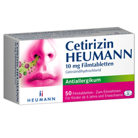 Cetirizin Heumann 10mg Filmtabletten null