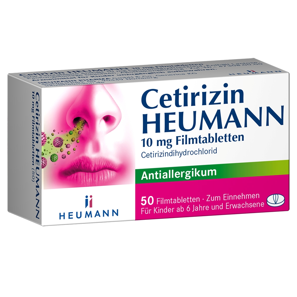 Cetirizin Heumann 10mg Filmtabletten null