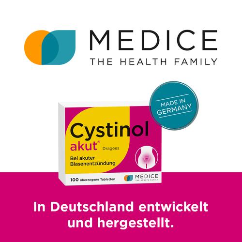 Cystinol akut bei akuter unkomplizierter Blasenentzündung & Harnwegsinfektionen 100 St MEDICE Arzneimittel Pütter bei onfy.de kaufen 07126744