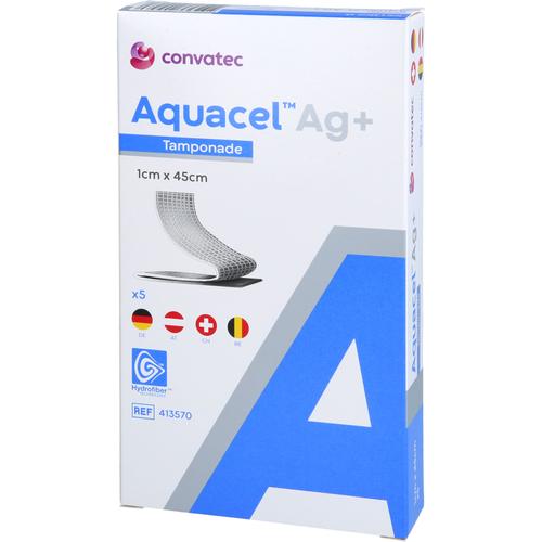 Aquacel Ag+ 1x45 cm Tamponaden 5 St ToRa Pharma bei onfy.de kaufen 14045437