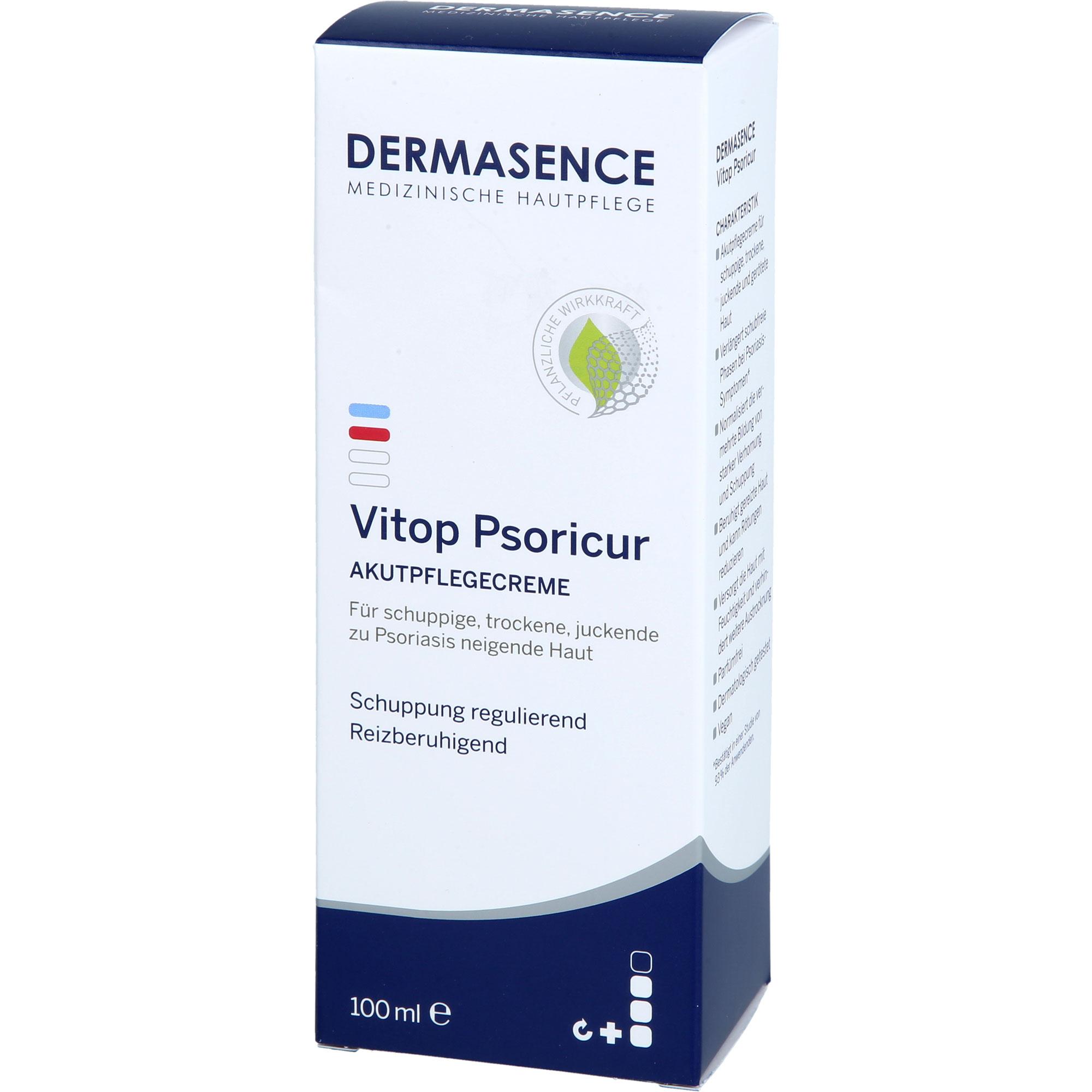 Dermasence Vitop Psoricur Akutpflegecreme 100 ml Medicos Kosmetik bei onfy.de kaufen 19649051