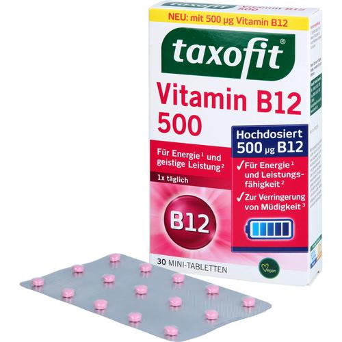 Taxofit Vitamin B12 500 Minitabletten 30 St MCM KLOSTERFRAU Vertr. bei onfy.de kaufen 18814795