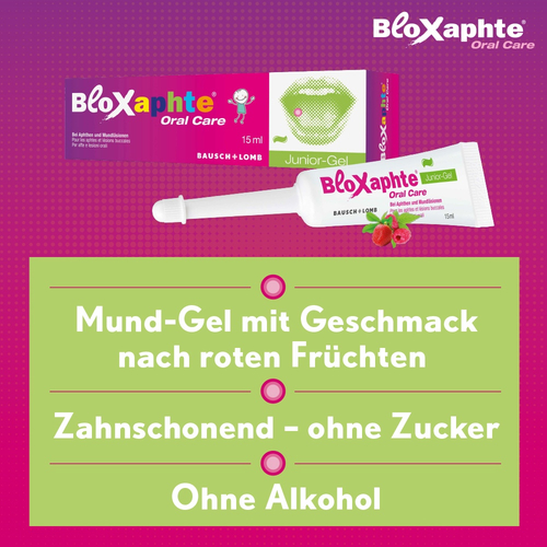 Bloxaphte Oral Care Junior-Gel 15 ml Dr. Gerhard Mann bei onfy.de kaufen 13983228