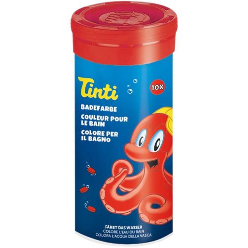 Tinti Badewasserfarbe Rot Röhrchen 10x4.5 g WEPA Apothekenbedarf bei onfy.de kaufen 17181000