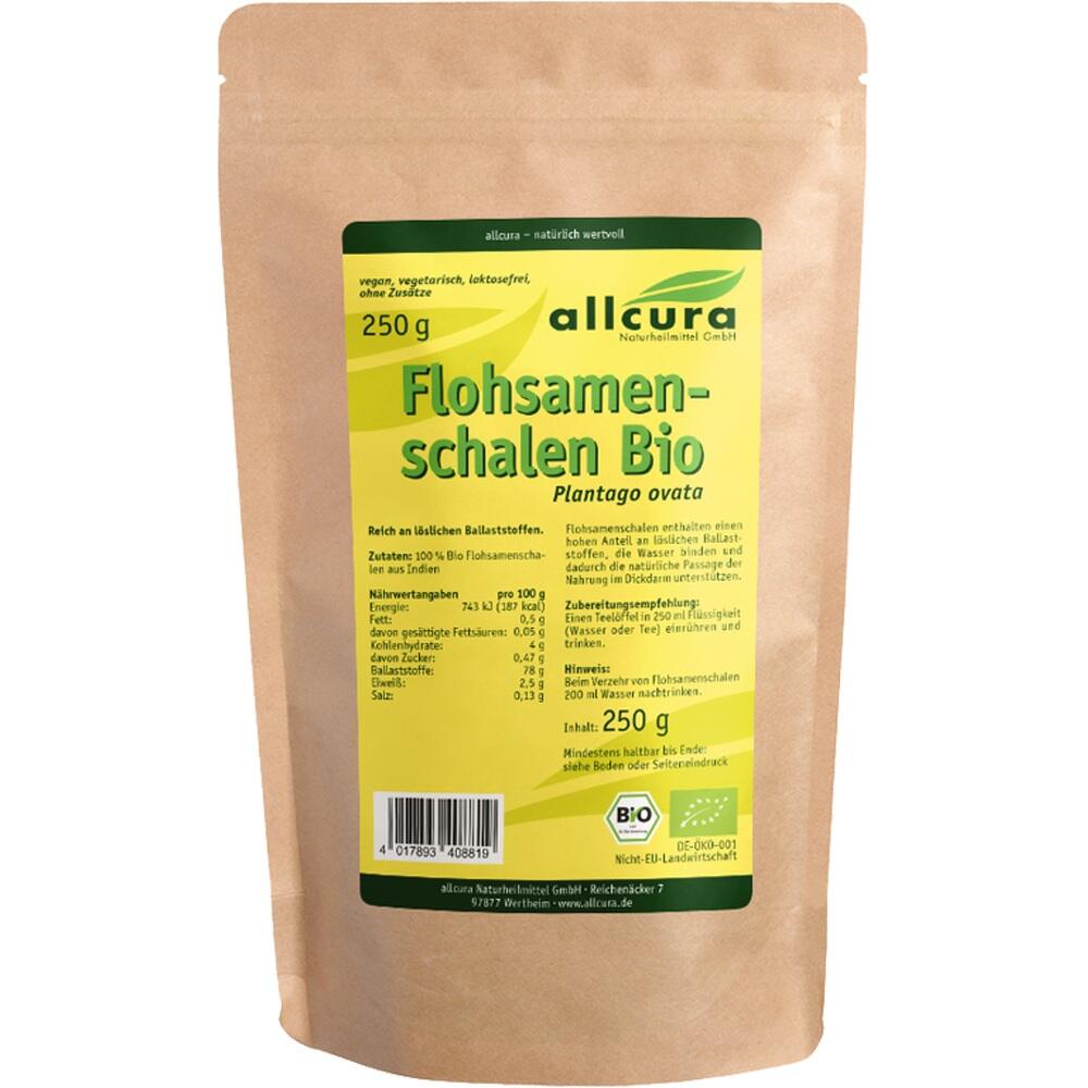 Flohsamenschalen Bio null