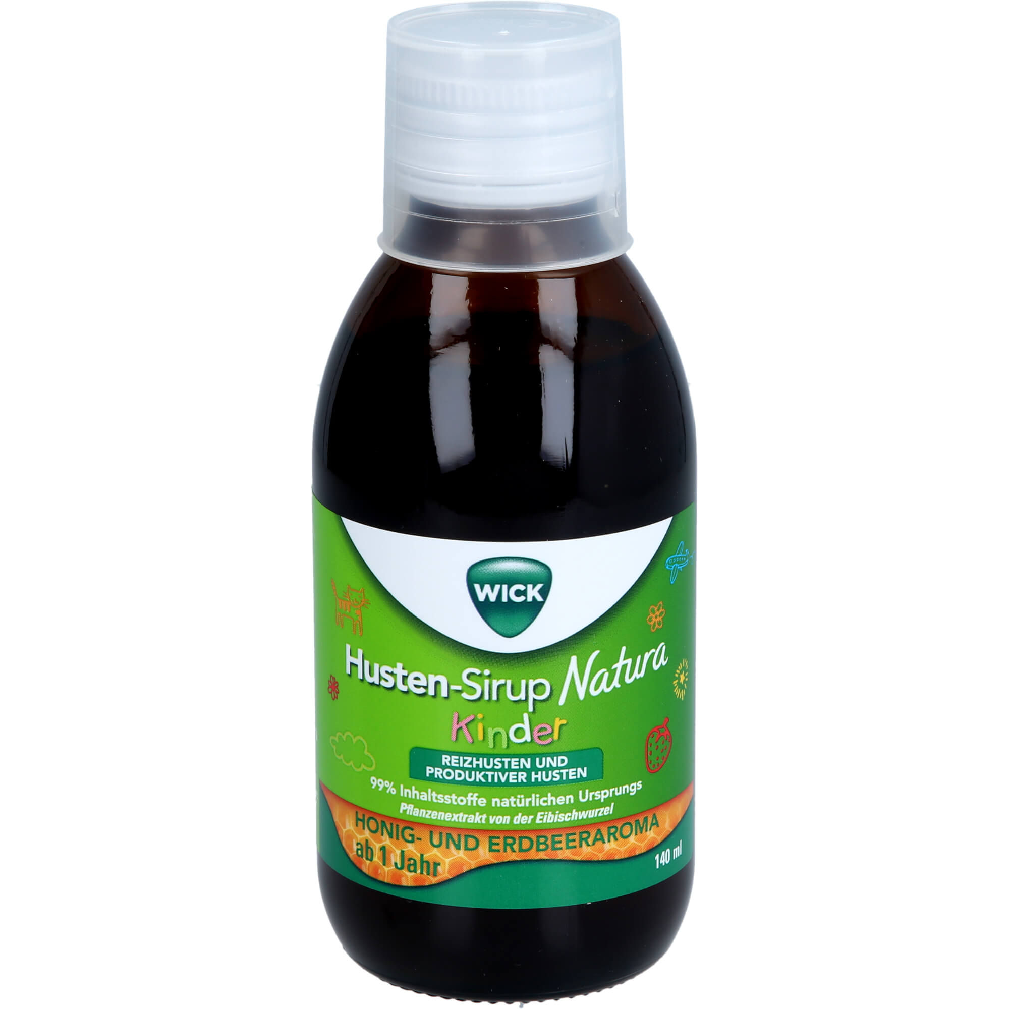 Wick Husten-Sirup Natura Kinder 140 ml WICK Pharma - Zweigniederlassung der Procter & Gamble bei onfy.de kaufen 19236811