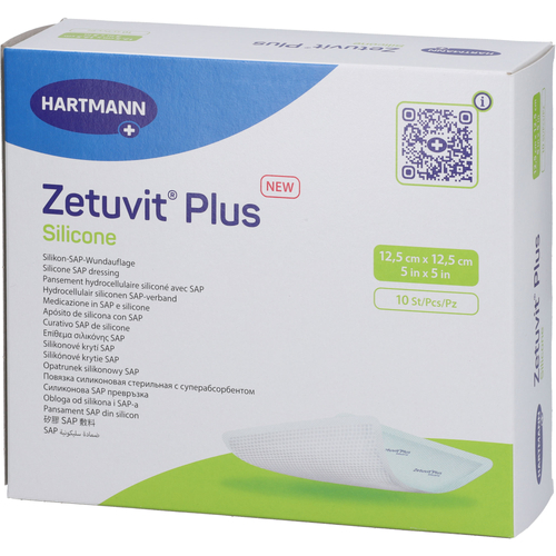 Zetuvit Plus Silicone 12.5x12.5cm Steril 10 St ApoHomeCare bei onfy.de kaufen 20016368