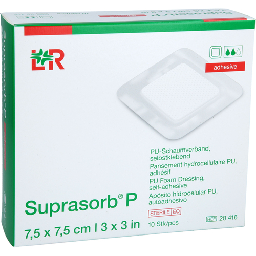 Suprasorb P Pu-Schaumv.selbstklebend 7.5x7.5 cm 10 St CC Pharma bei onfy.de kaufen 20300141