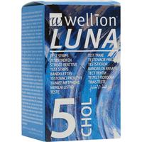 Wellion Luna Cholesterin Teststreifen null