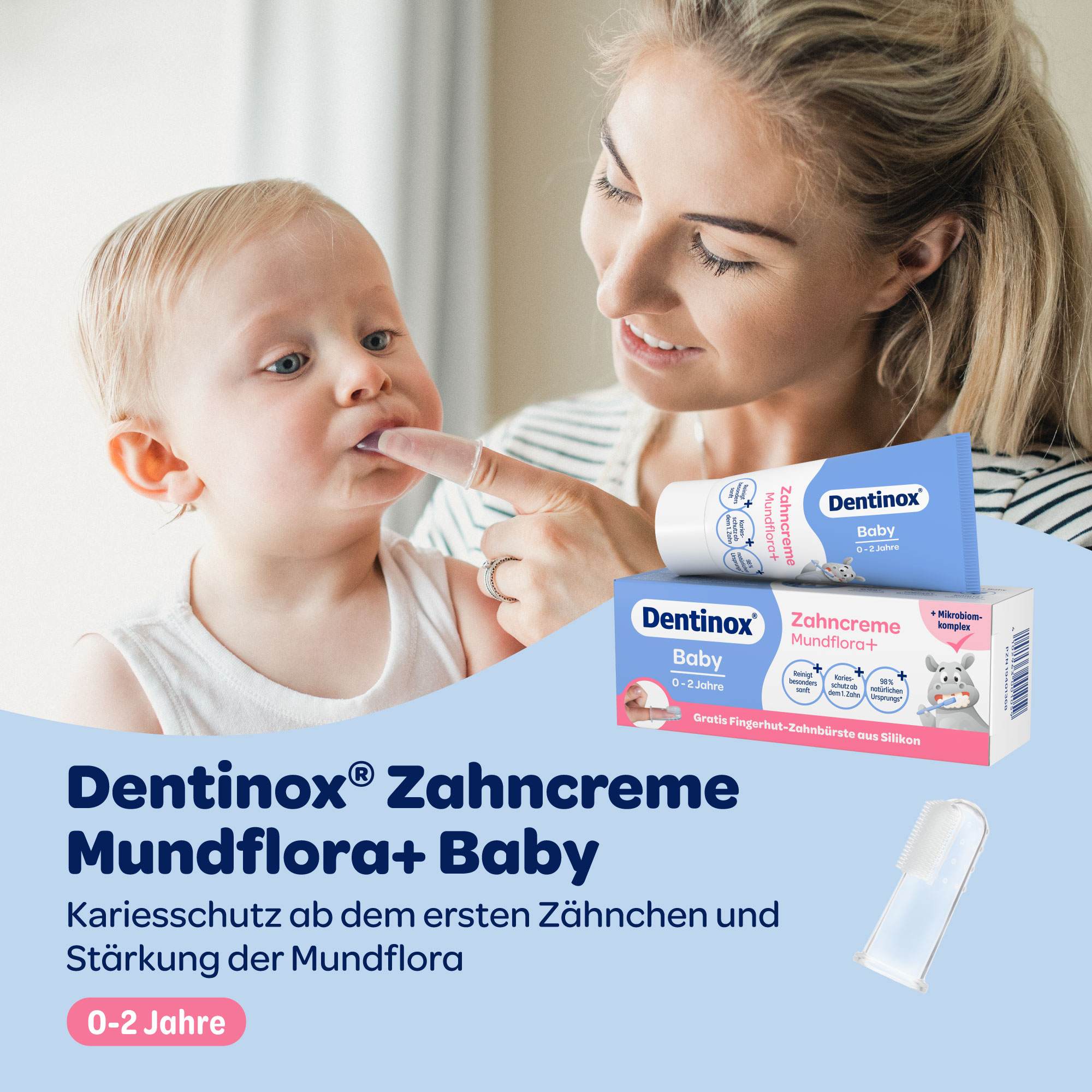 Dentinox Zahncreme Mundflora Baby 30 ml Dentinox Gesellschaft für pharmazeutische Präparate bei onfy.de kaufen 19401368