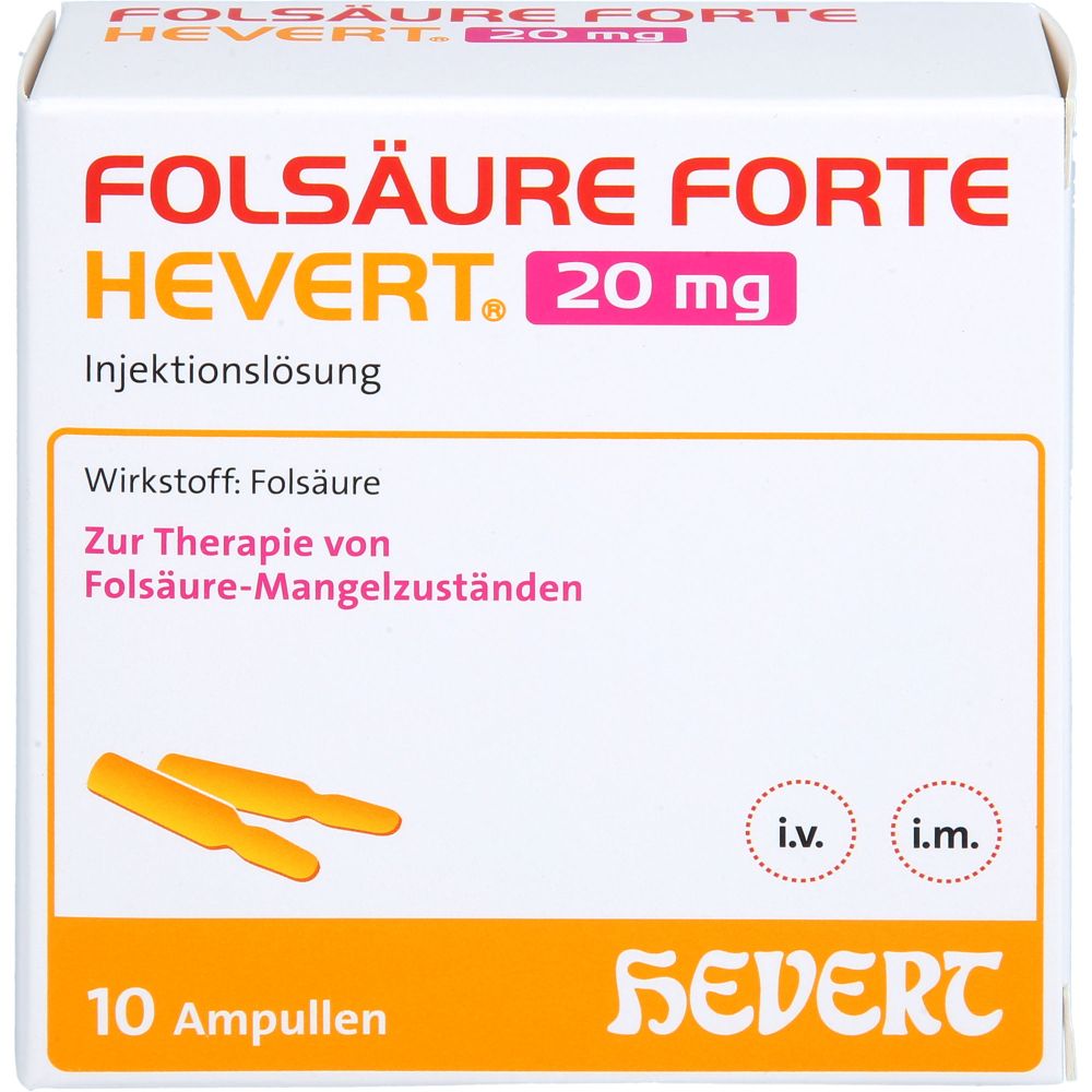 Folsäure Forte Hevert 20 mg null