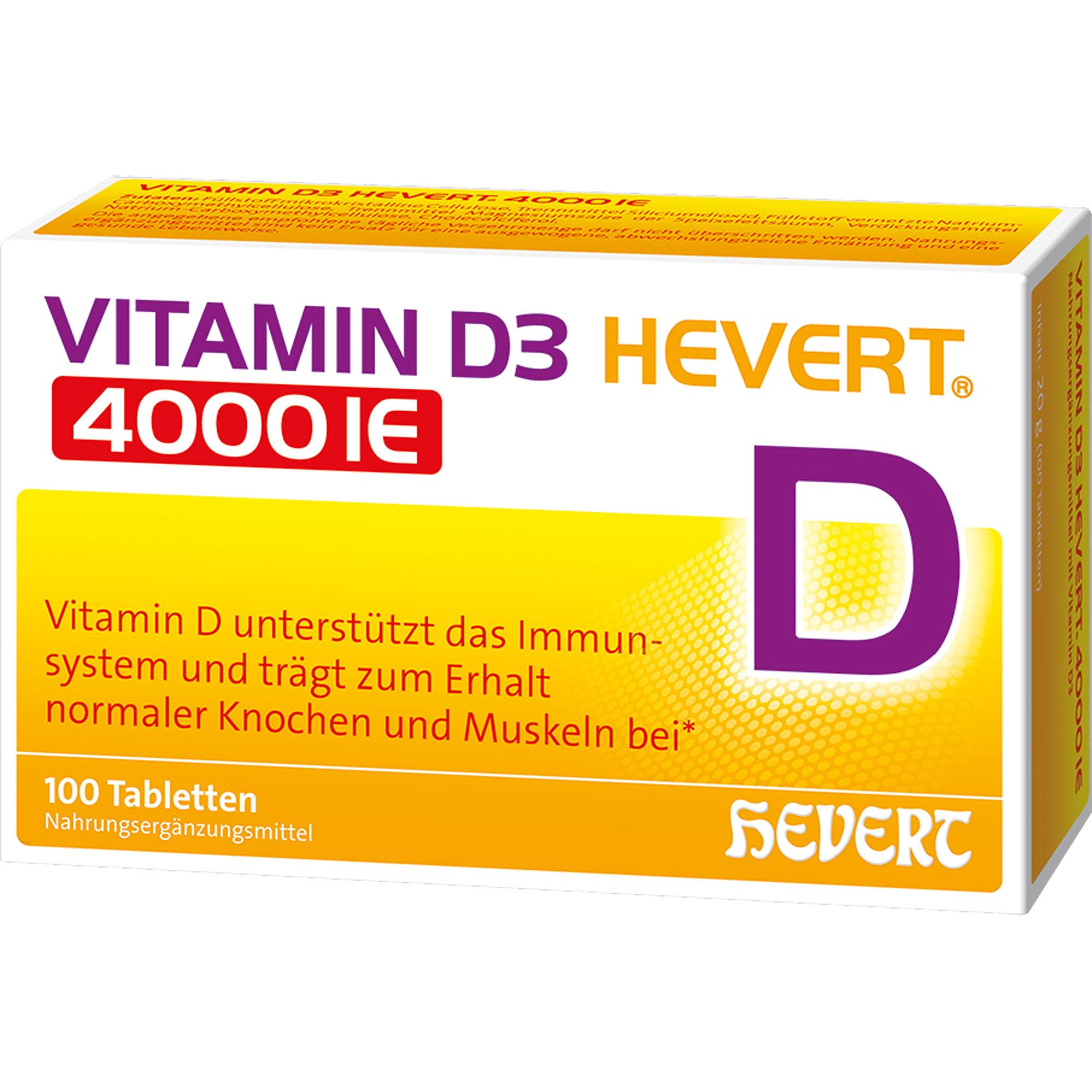 Vitamin D3 Hevert 4000 Ie null