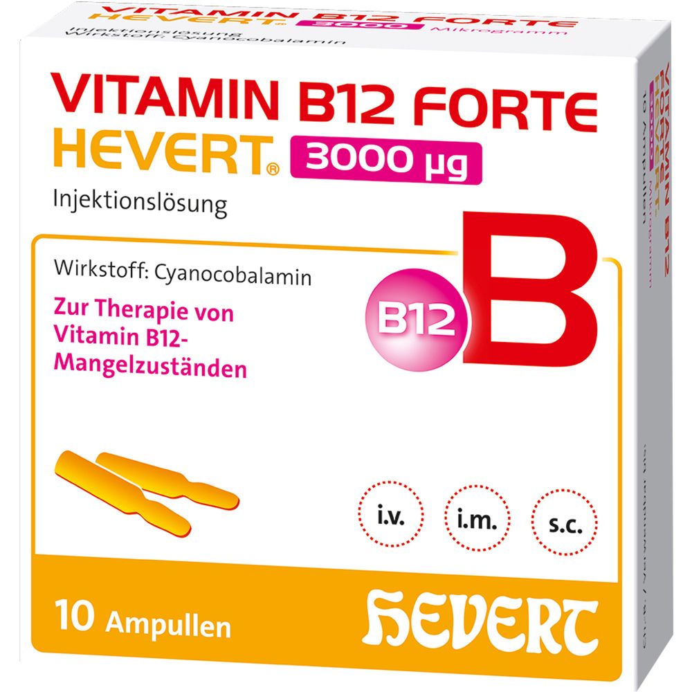 Vitamin B12 Forte Hevert 3000 Ug null