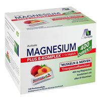 Magnesium 400+b-Komplex Direkt Pfirsich-Maracuja null
