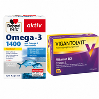Herz: Omega-3 + Vitamin D3, 120 Tage 2000000000596