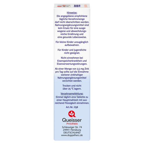 DOPPELHERZ für SIE system Tabletten 30 St 30 St Queisser Pharma bei onfy.de kaufen 10131884