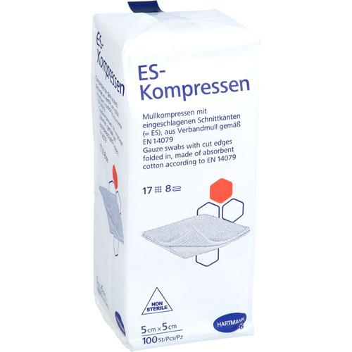 Es-Kompressen Unsteril 5x5cm 8 Fach 100 St EMRA-MED Arzneimittel bei onfy.de kaufen 18672906