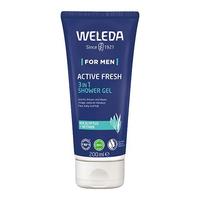 Weleda For Men Active Fresh 3In1 Shower Gel null