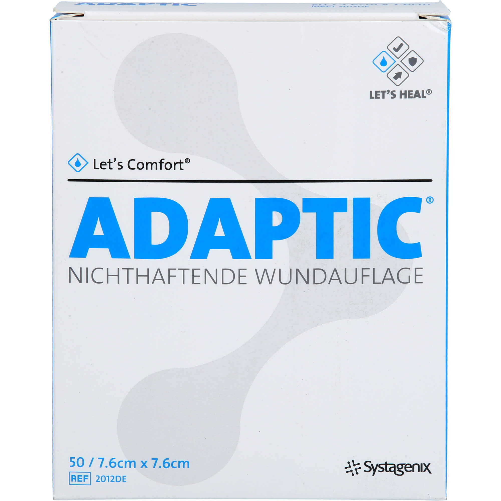 Adaptic 7.6x7.6 cm Feuchte Wundauflage 2012De 50 St Medi-Spezial bei onfy.de kaufen 19118419