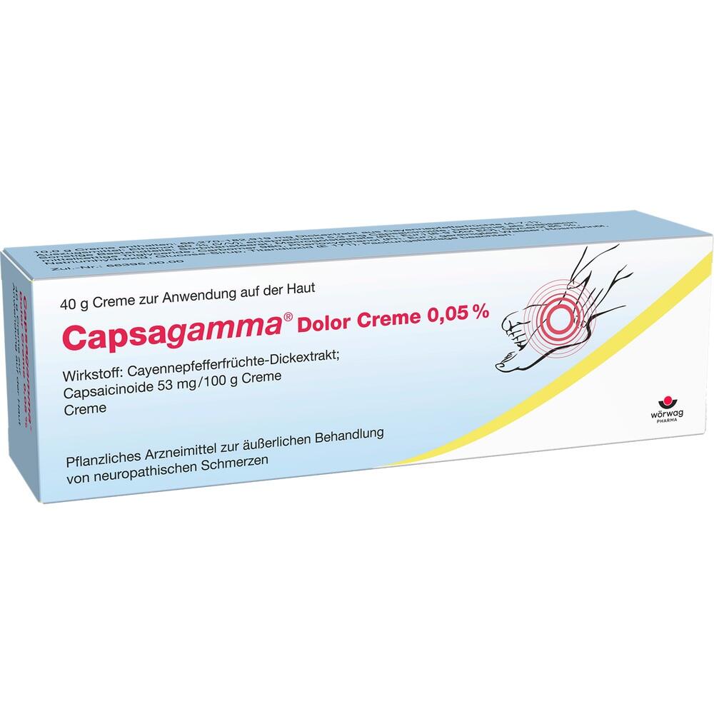 Capsagamma Dolor Creme 0.05%