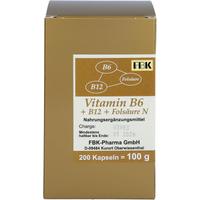 Vitamin B 6 + B 12 + Folsäure N Kapseln null