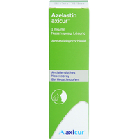 Azelastin Axicur 1 mg/ml Nasenspray Lösung null