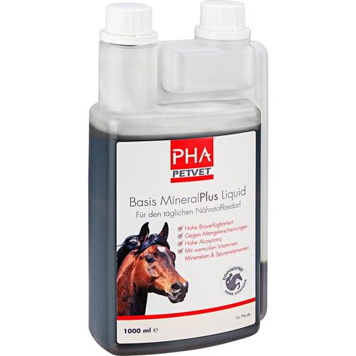 Pha Basis Mineral Plus Liquid für Pferde 1000 ml PetVet bei onfy.de kaufen 09670653